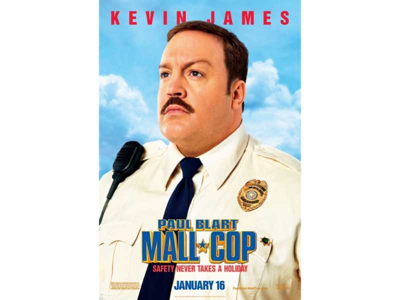 PAUL BLART MALL COP CLASSIC COMEDY Movie TV Film Promo Poster Print