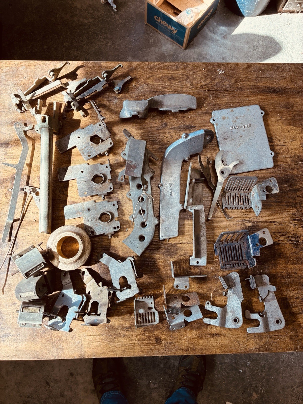 Vintage Antique Slot Machine Parts Lot Mills Original Parts