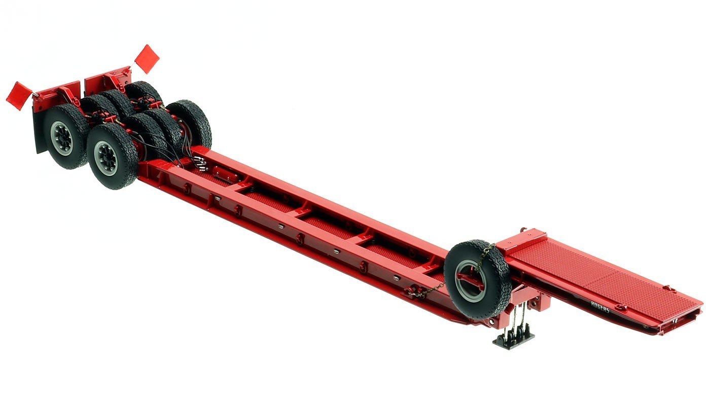 Heavy Haul Replicas 1/50 HHR 200-2 DHH Red 1950s Rogers 90 Ton Beam Trailer Heavy Haul Replicas 1/50 HHR 200-2 DHH Red 1950s Rogers 90 Ton Beam Trailer