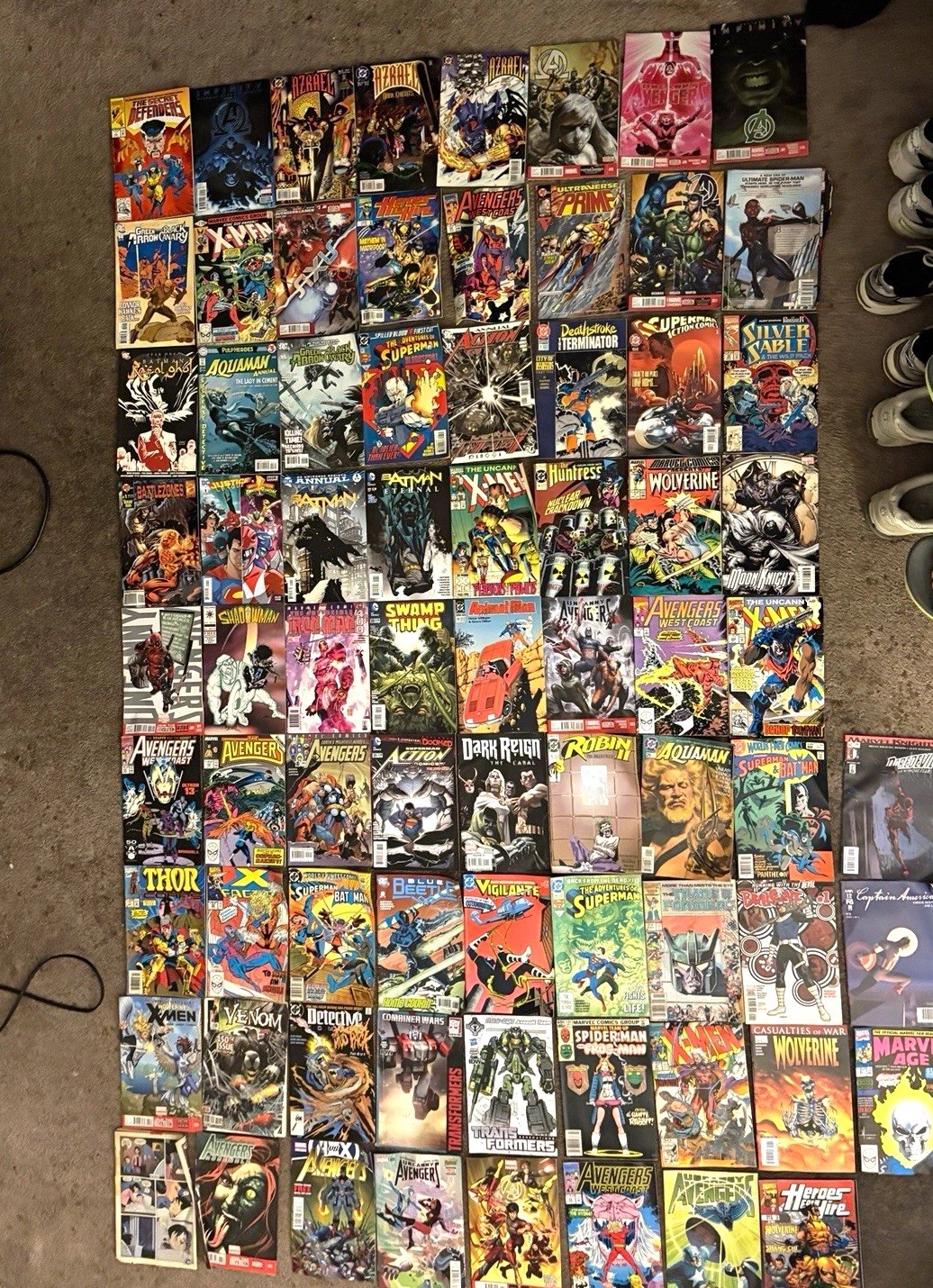 Large Mixed Comic Book Lot - Assorted Titles & Publishers, Mixed Lot Format