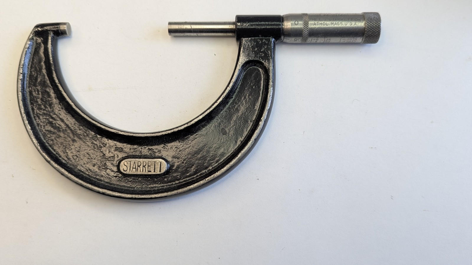 Starrett No. 436 Outside Micrometer 2\