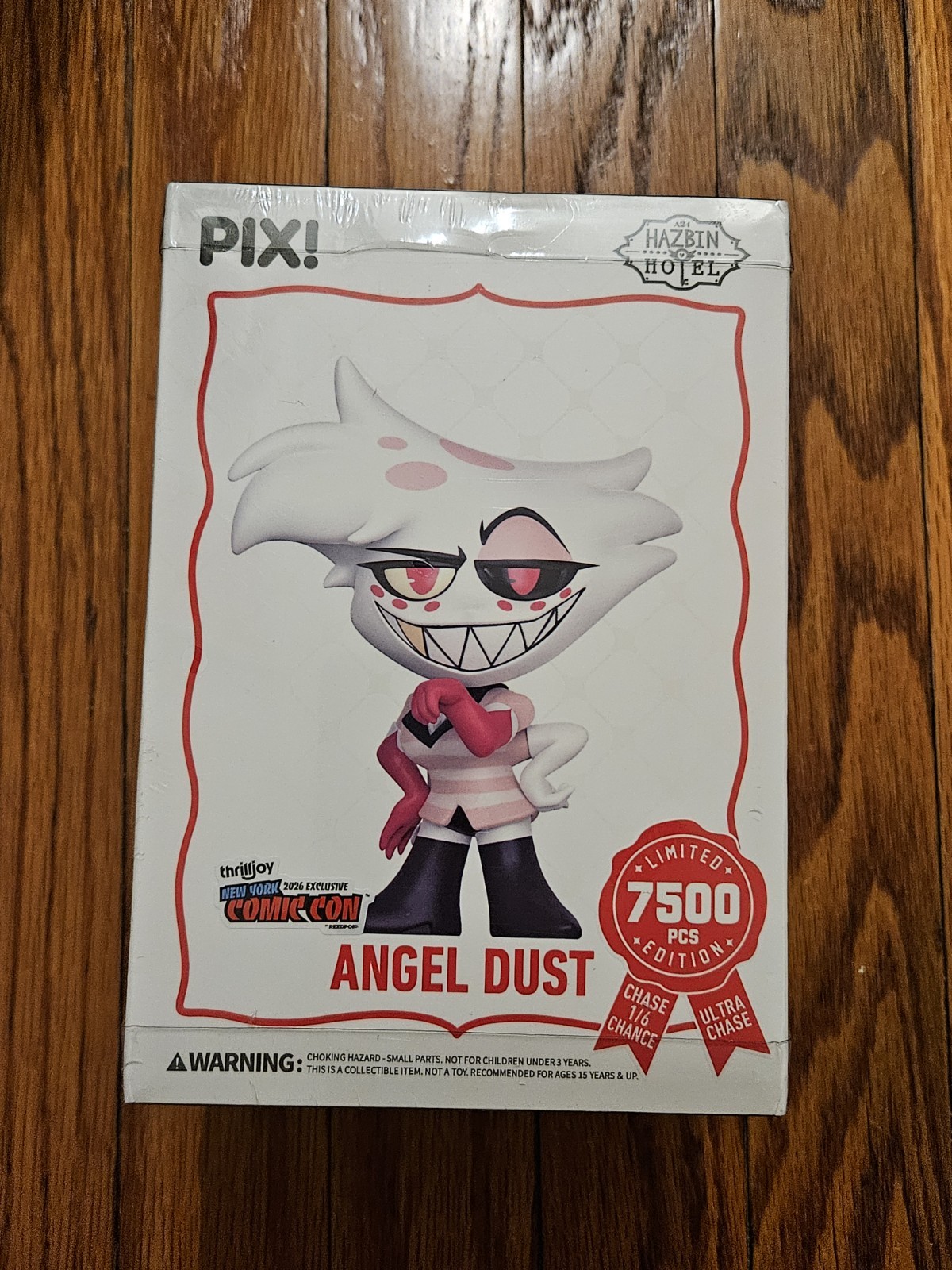 NYCC 2026 7BAP Exclusive Thrilljoy PIX Angel Dust LE 7500 NEW/SEALED NYCC 2026 7BAP Exclusive Thrilljoy PIX Angel Dust LE 7500 NEW/SEALED