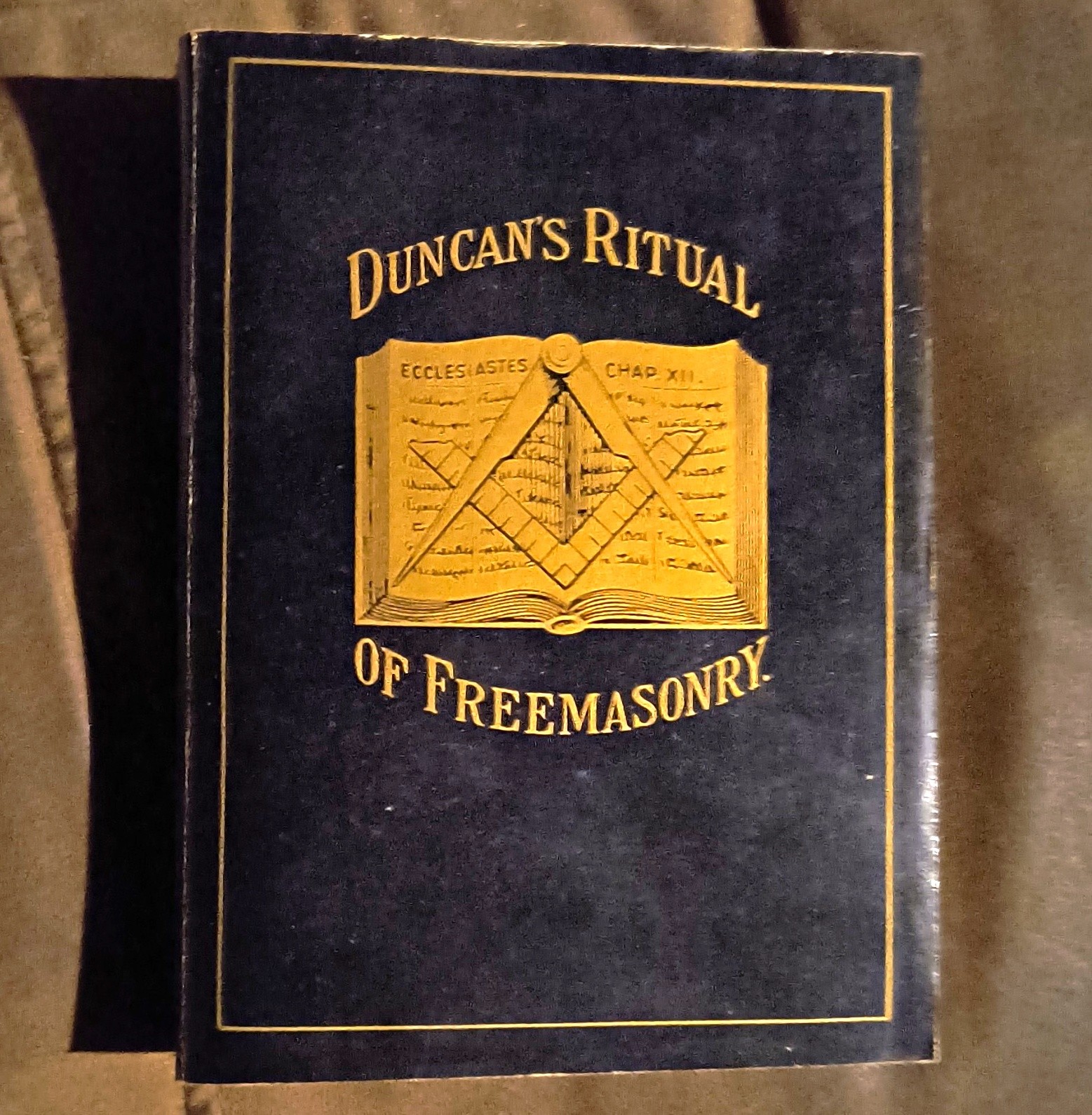 Duncan's Ritual of Freemasonry David McKay 1976 Vintage Masonic Book Monitor vtg