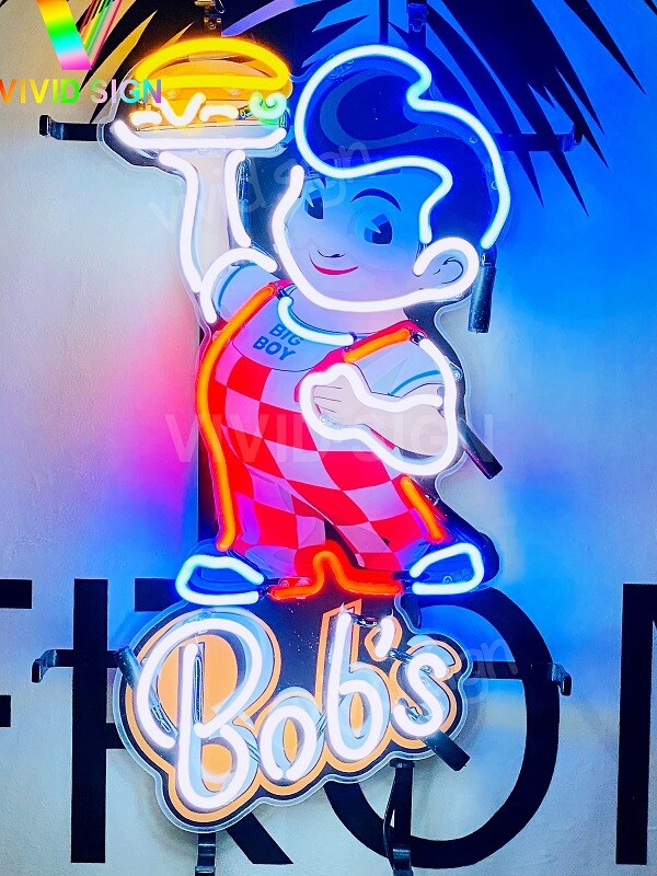 Bob's Big Boy Burger Real Glass 20