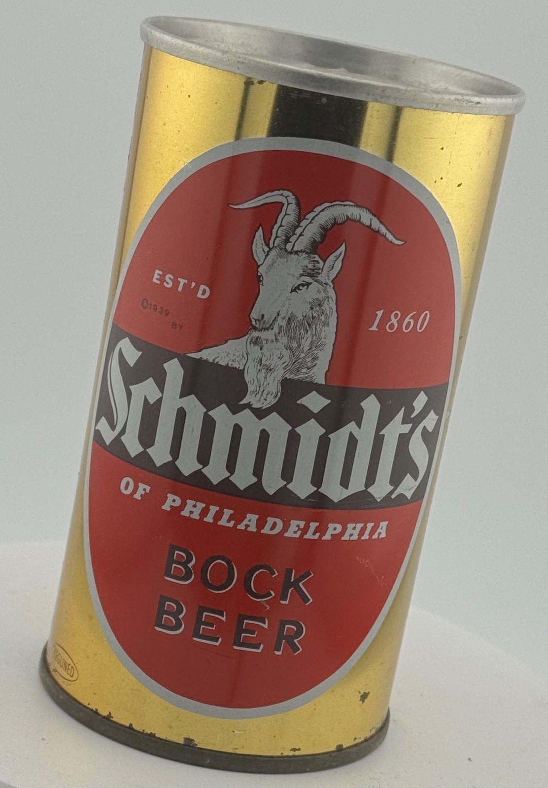 Schmidt\'s of Philadelphia Bock beer can