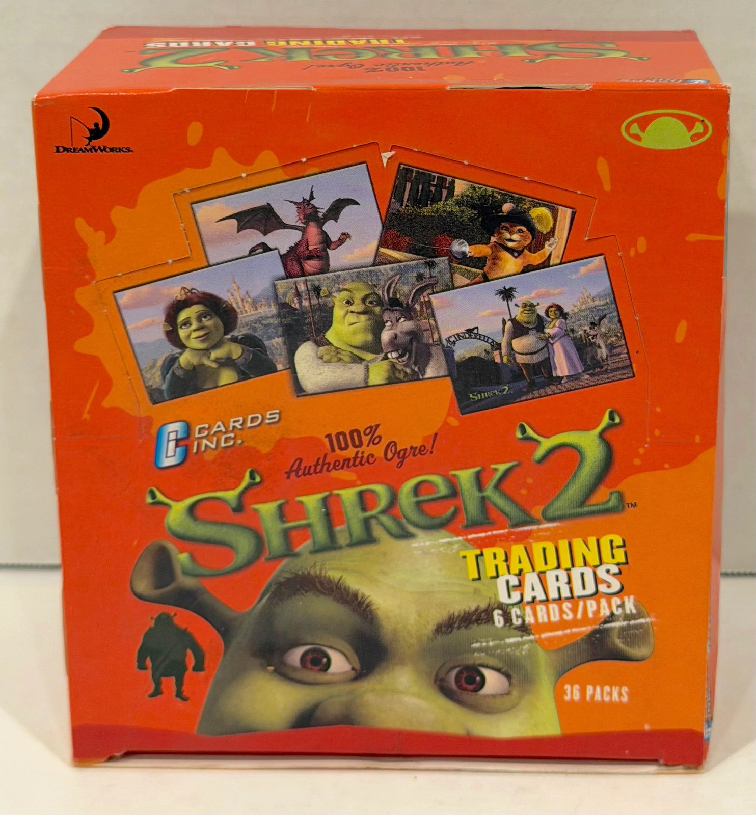 2004 Shrek 2 Movie Photo Trading Card Box 36 Sealed Packs Cards Inc 2004 Shrek 2 Movie Photo Trading Card Box 36 Sealed Packs Cards Inc