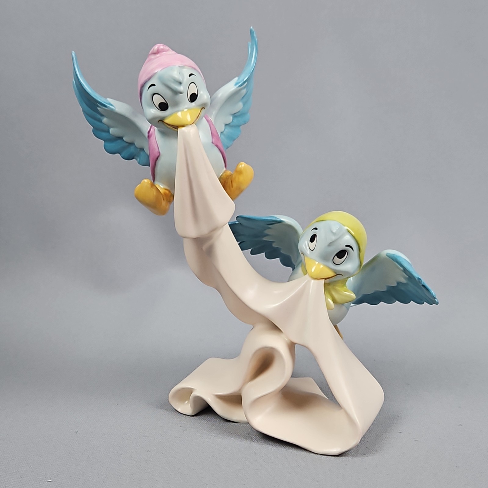 WDCC BIRDS WITH SASH Figurine Walt Disney Cinderella We\'ll Tie A Sash Around It