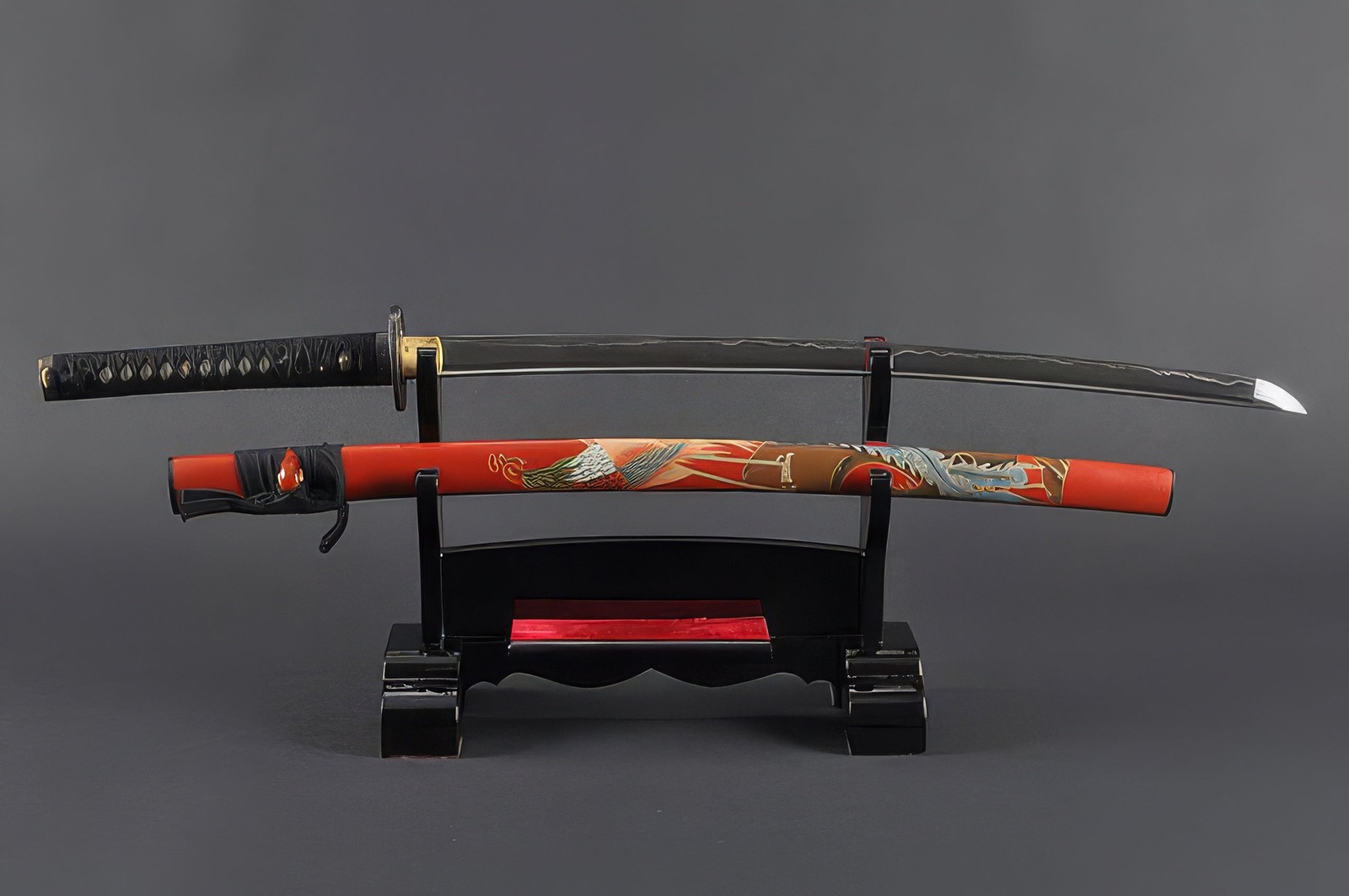 Crane Katana - 1045 Carbon Steel Hand Forged Full Tang Battle Ready Sharp Crane Katana - 1045 Carbon Steel Hand Forged Full Tang Battle Ready Sharp