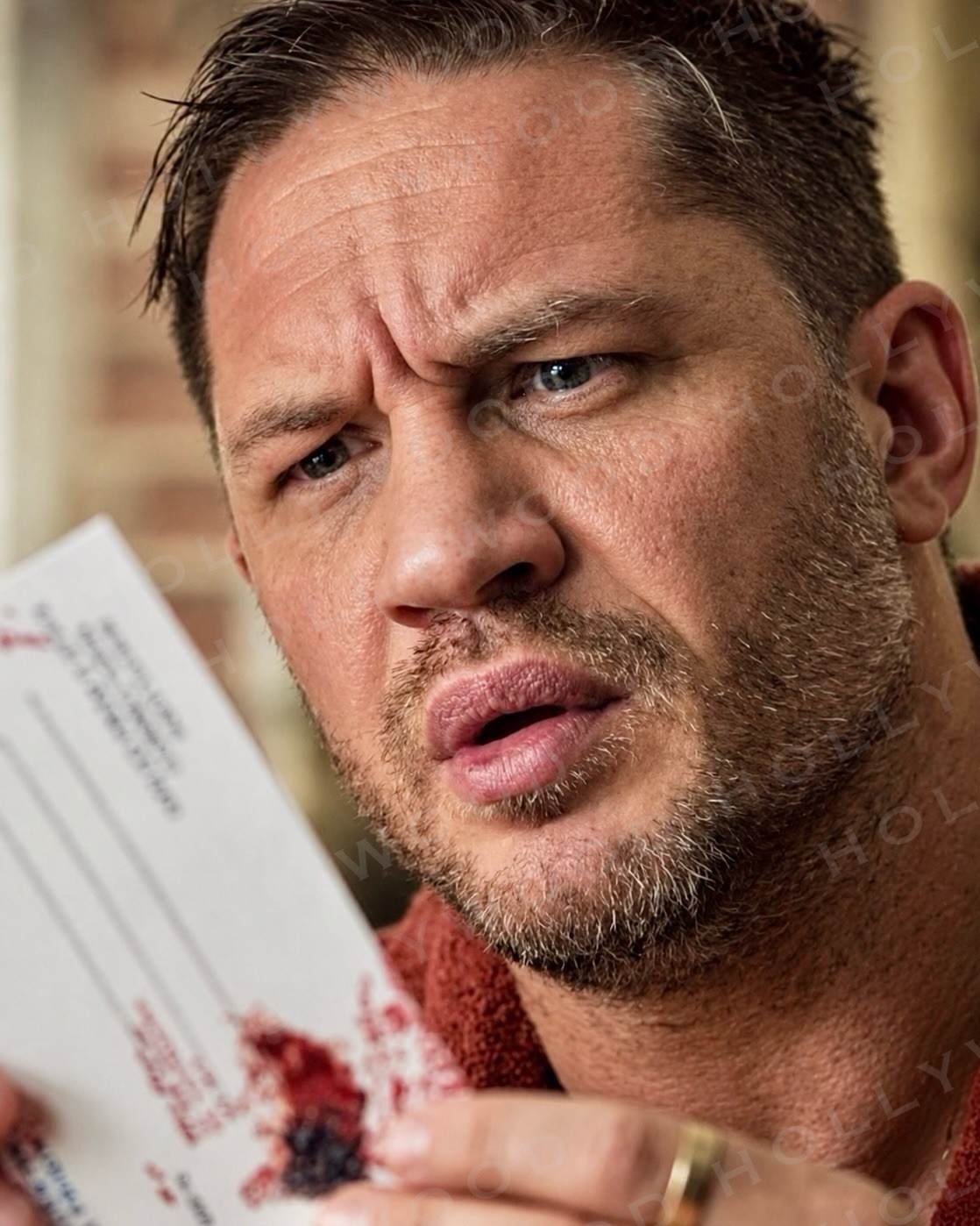 TOM HARDY 8x10 PHOTO WM