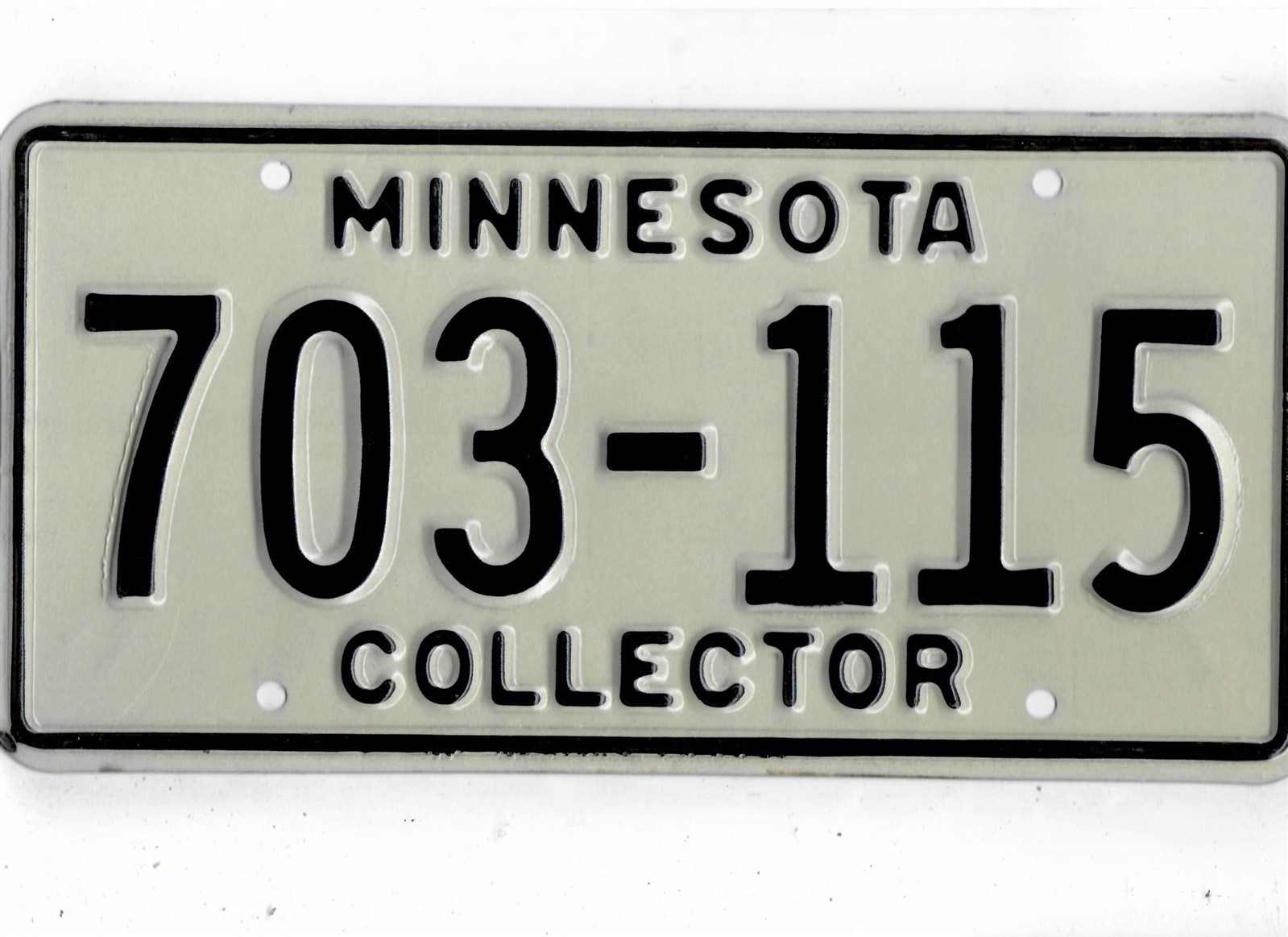 MINNESOTA license plate \