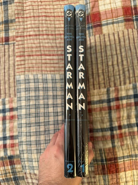 DC Archives: The Golden Age Starman Books 1 and 2 Lot (DC Comics HC) DC Archives: The Golden Age Starman Books 1 and 2 Lot (DC Comics HC)