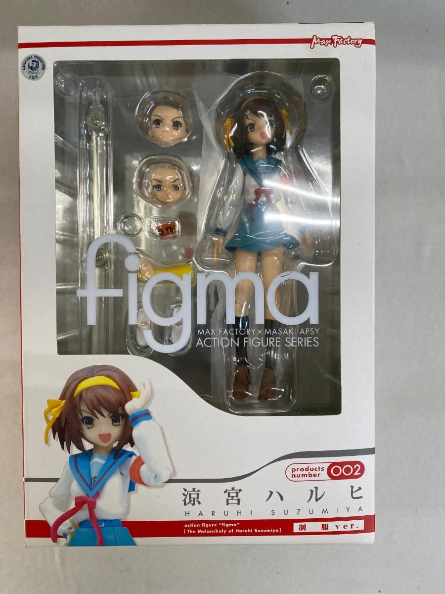 figma 002 The Melancholy of Haruhi Suzumiya School Uniform ver. Japan SEALED