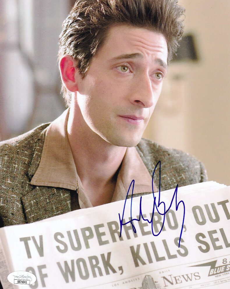 Adrien Brody autographed signed autograph Hollywoodland 8x10 movie photo JSA COA Adrien Brody autographed signed autograph Hollywoodland 8x10 movie photo JSA COA