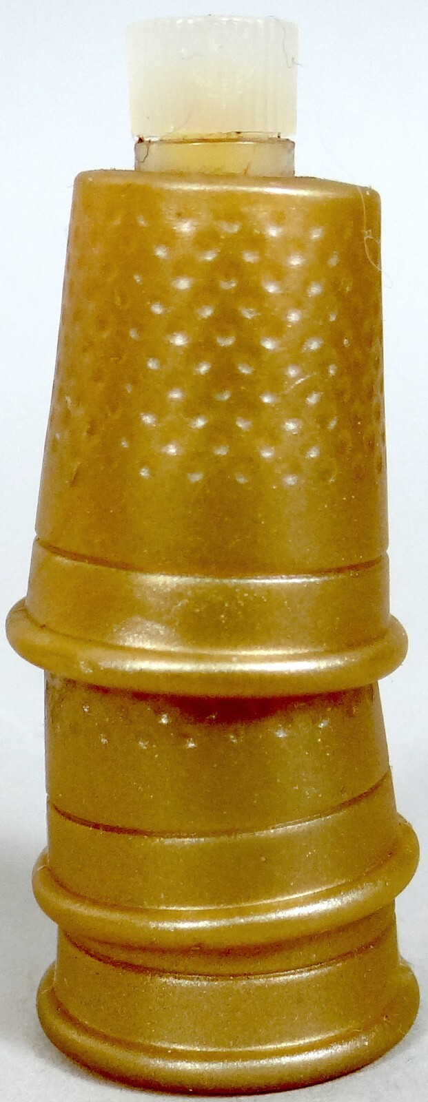 Madeleine Vionnet Perfume Parfum EDP Mini Plastic Triple Thimble Bottle Full Madeleine Vionnet Perfume Parfum EDP Mini Plastic Triple Thimble Bottle Full
