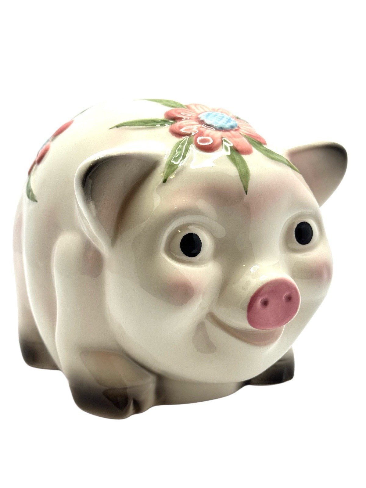 🐷 Vintage Piggy Bank Anthropomorphic| Ceramic Folk Art Collectible 🎨✨