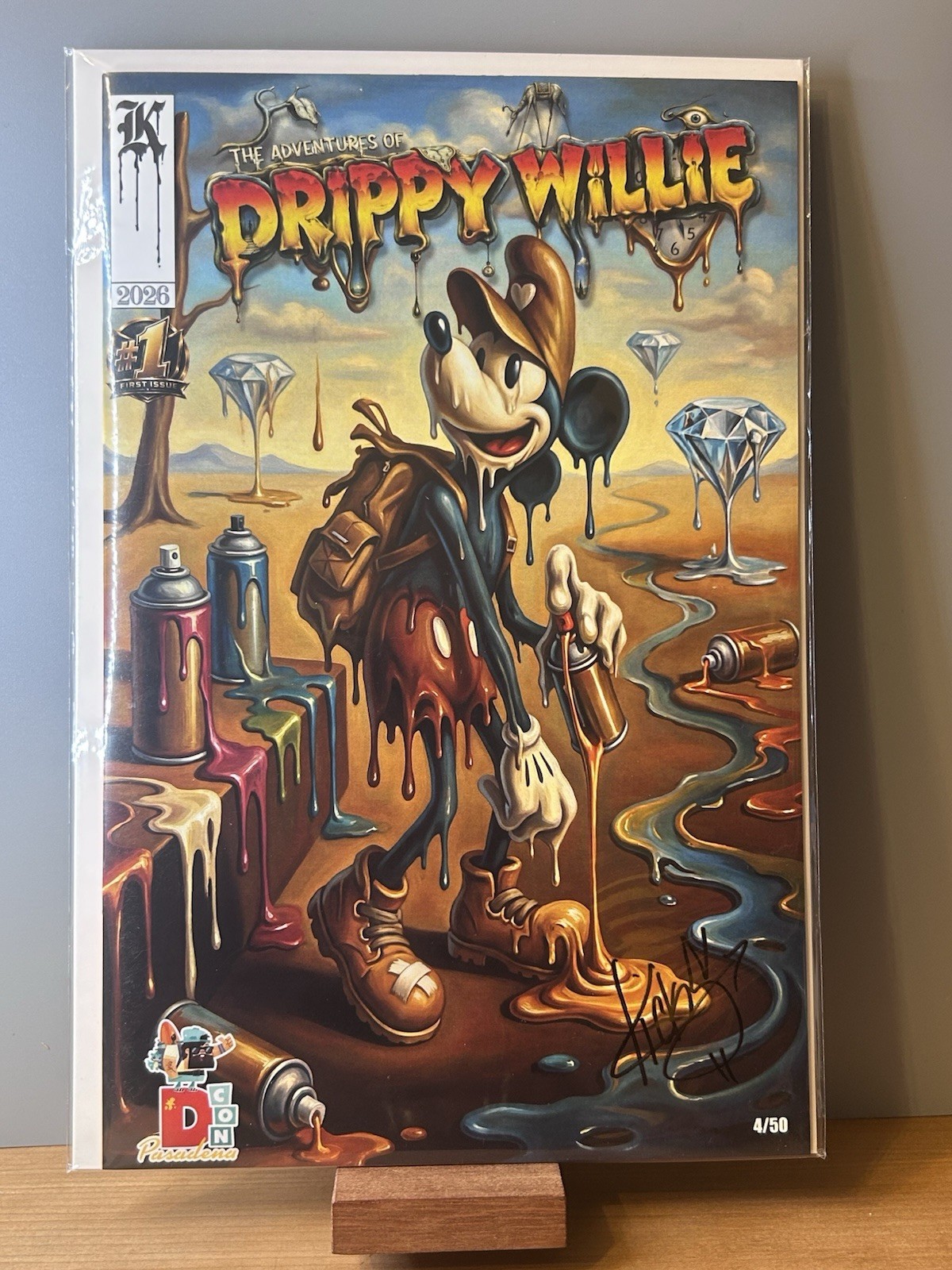 Adventures of Drippy Willie #1 - 4/50 Signed 2026 DCON Exclusive - Kickstradomis Adventures of Drippy Willie #1 - 4/50 Signed 2026 DCON Exclusive - Kickstradomis