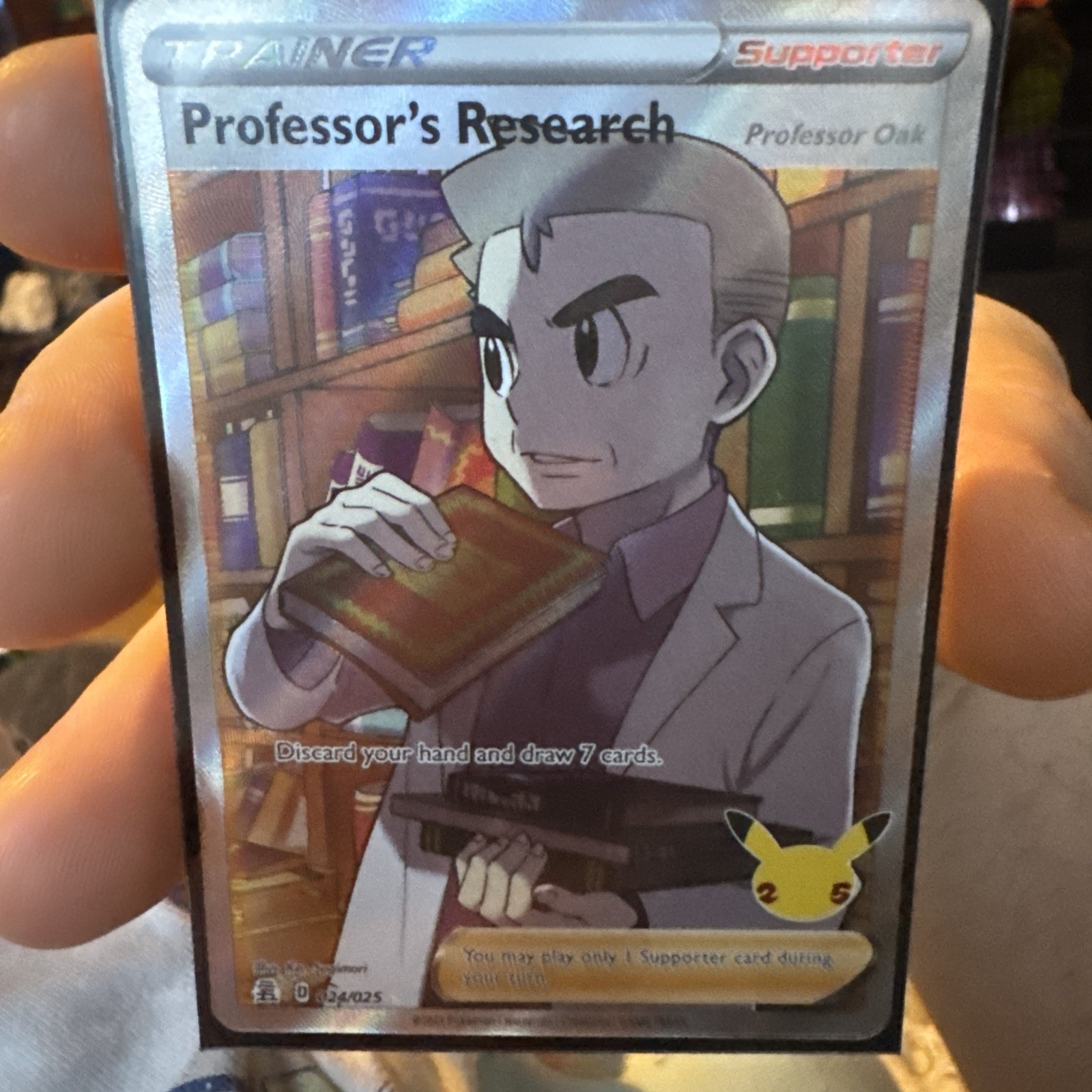 Professor\'s Research - 024/025 - Celebrations - Ultra Rare - Pokémon TCG