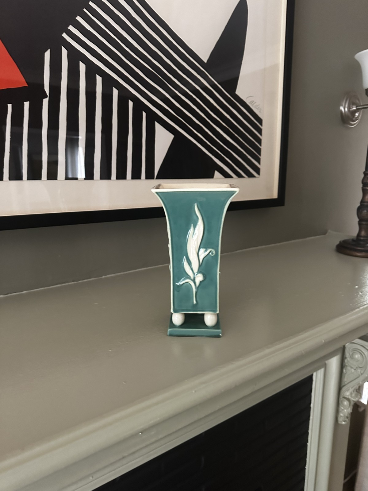 Czechoslovkian RARE Vtg Art Deco Vase Czechoslovkian RARE Vtg Art Deco Vase
