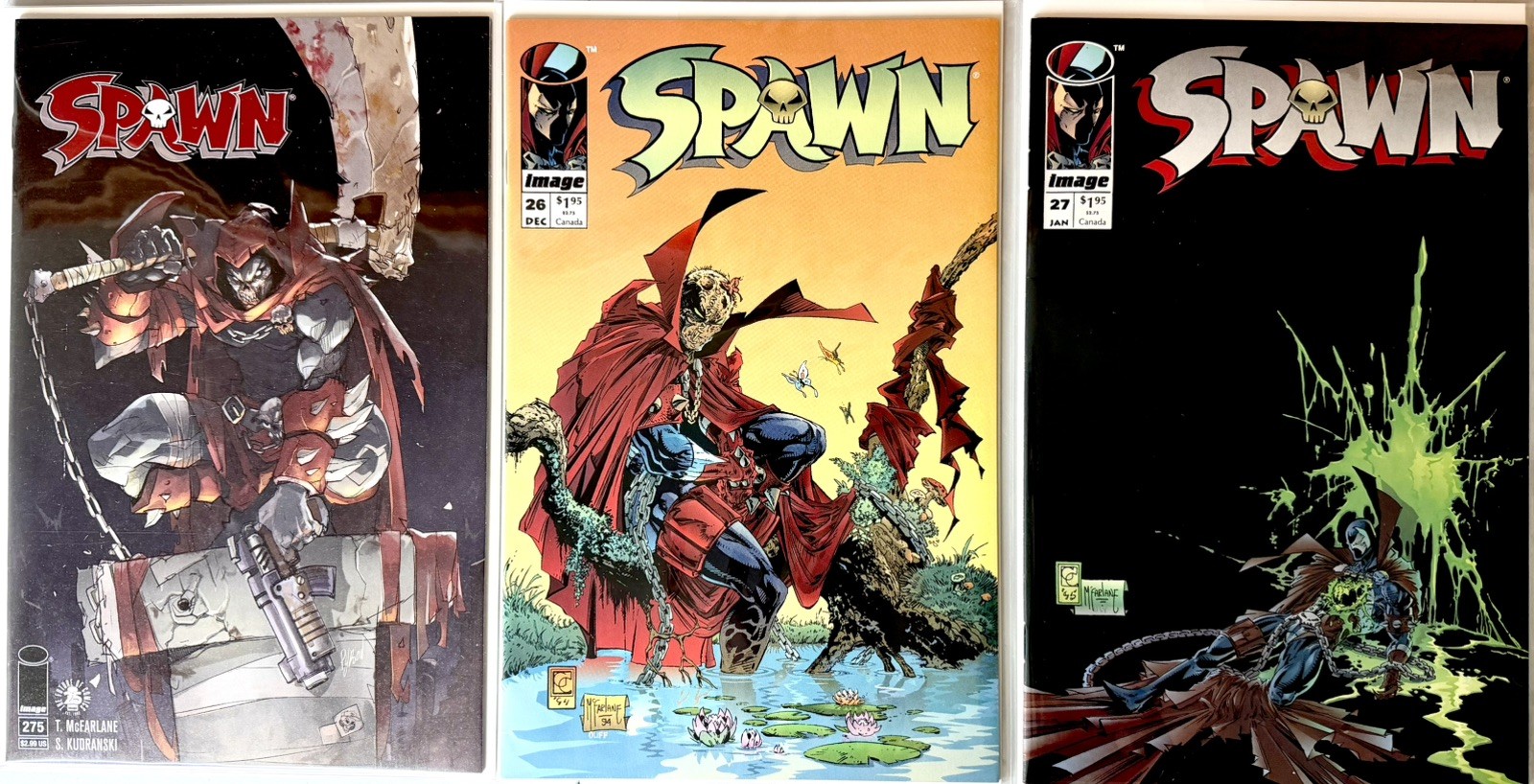 Spawn Comic Lot 275 Todd Mcfarlane Cover A 1st Print Image Comics 2017 