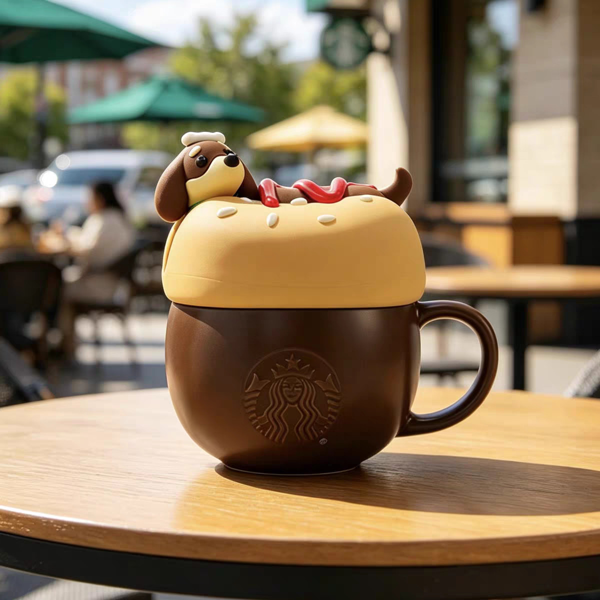 Starbucks 2026 China Paw World 12oz Ceramic Cute and lovely Mug with Lid Gift Starbucks 2026 China Paw World 12oz Ceramic Cute and lovely Mug with Lid Gift