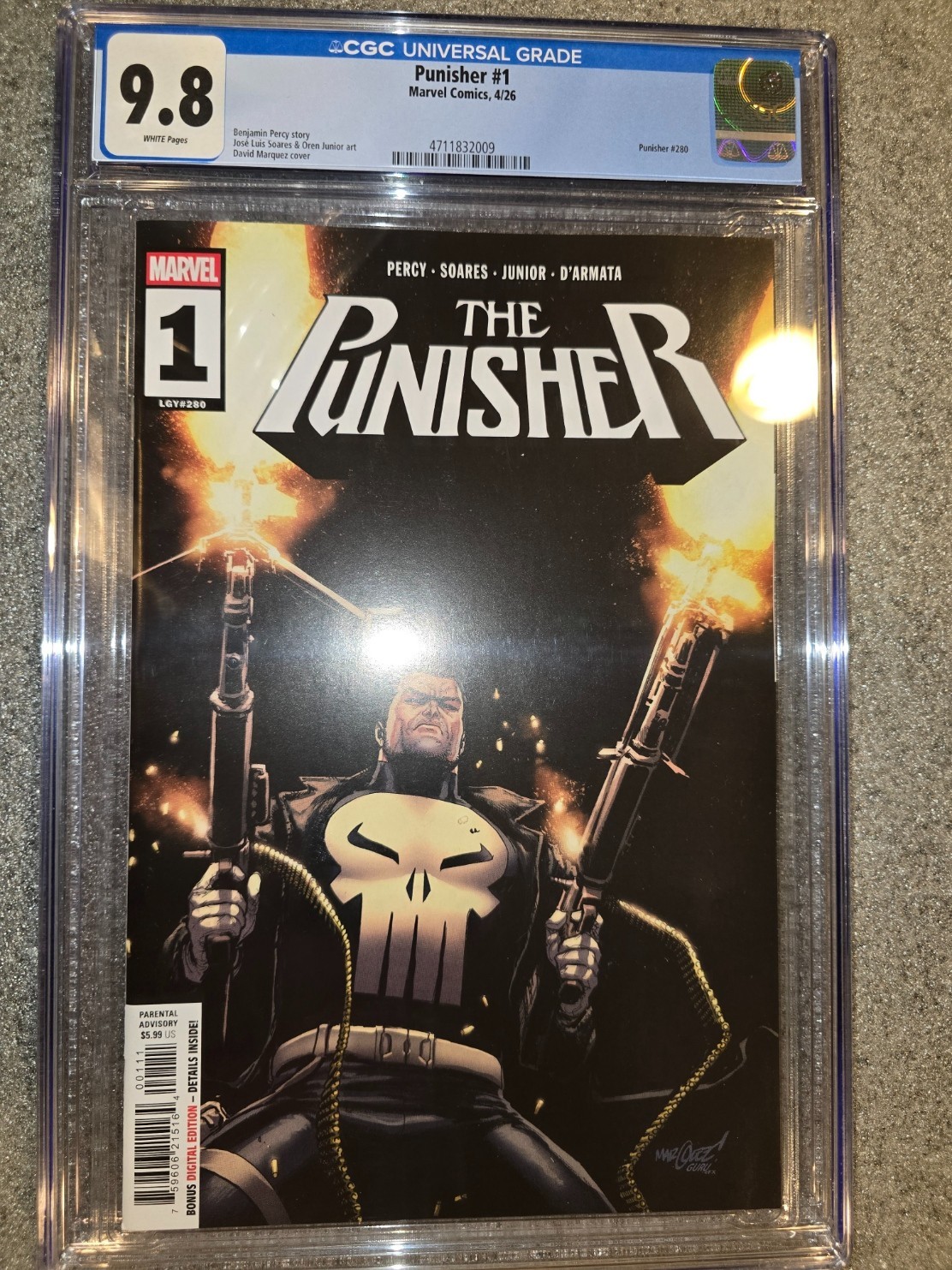 the punisher 1 2026 CGC 9.8