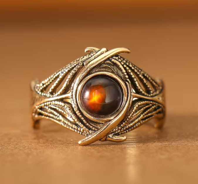 Chaos Magick Teacher Ring ~ Learn Casting Summon Satanic Demon Magick illuminati