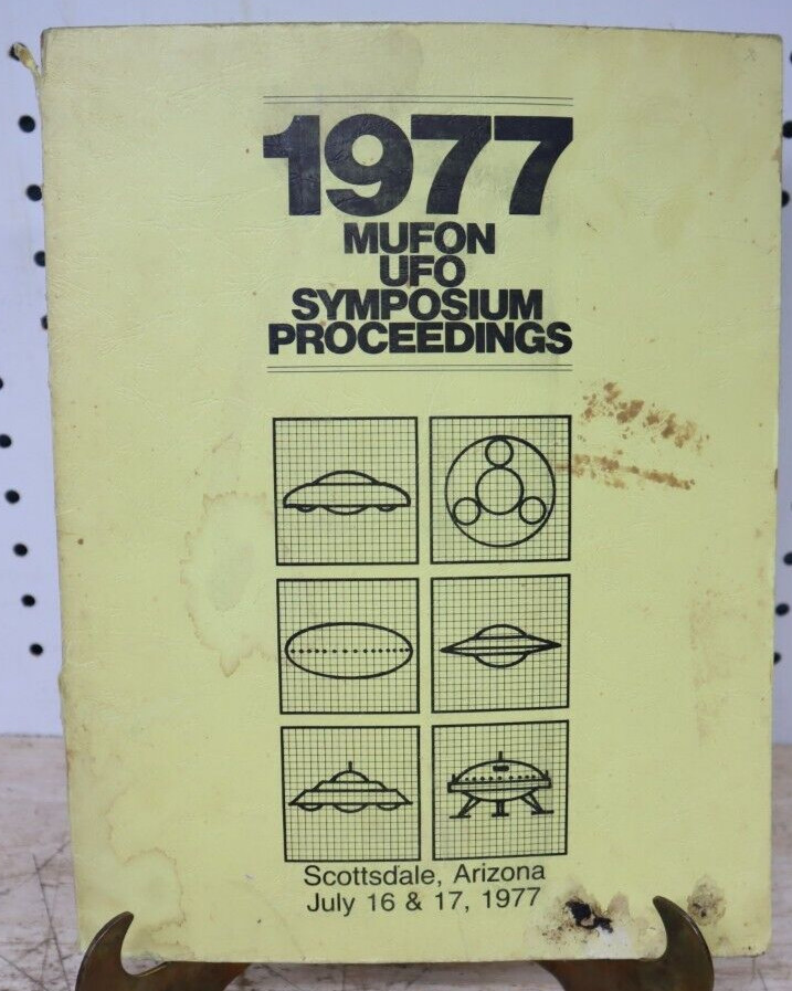 Used Vintage MUFON Symposium Proceedings Scotsdale, Az July 16 & 17 1977 Rare