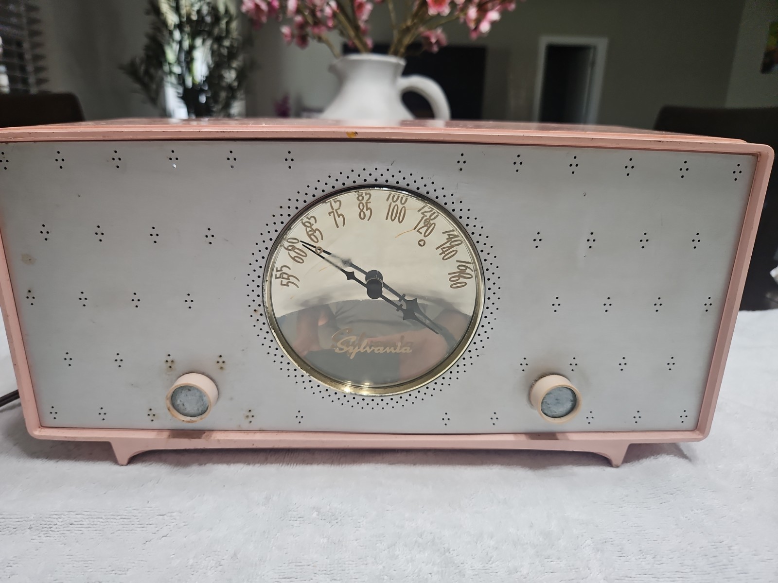 Vintage Sylvania Radio Model 1202 1950’s Works. 59 Vintage Sylvania Radio Model 1202 1950’s Works. 59