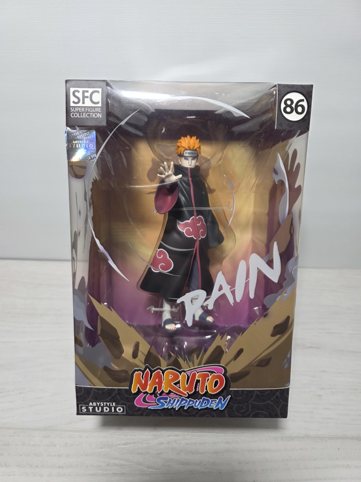 ABYstyle Studio SFC Naruto Shippuden Pain Boxed Figurine Box #86 ABYstyle Studio SFC Naruto Shippuden Pain Boxed Figurine Box #86