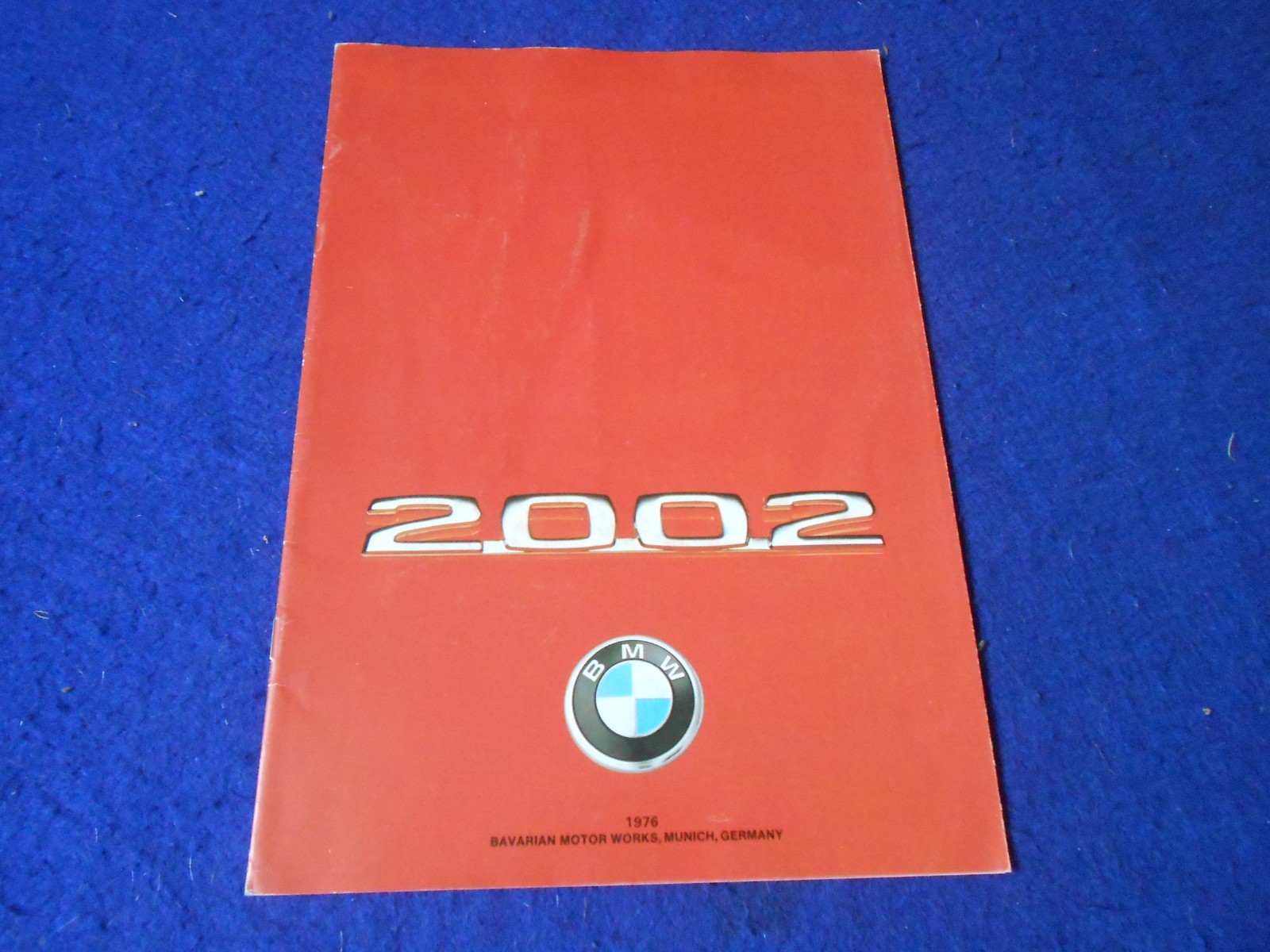 Original 1975/1976 BMW 2002 Prestige Brochure