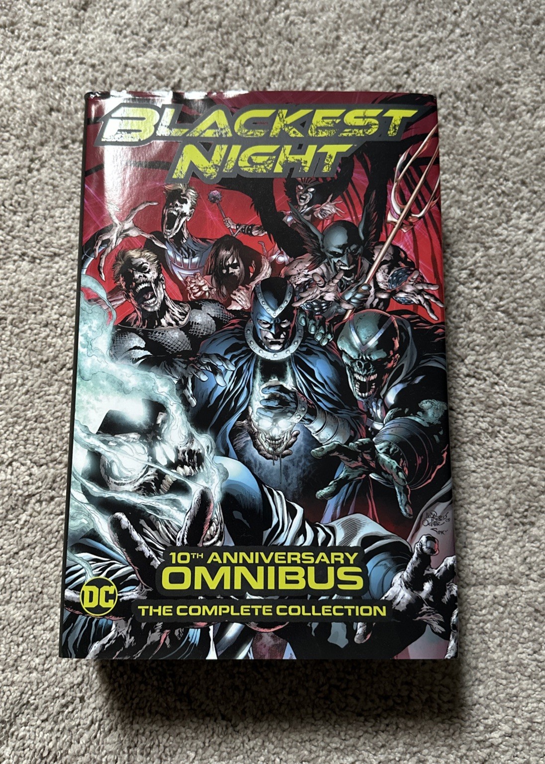 Blackest Night Omnibus (10th Anniversary) by Geoff Johns and Peter J. Tomasi... Blackest Night Omnibus (10th Anniversary) by Geoff Johns and Peter J. Tomasi...