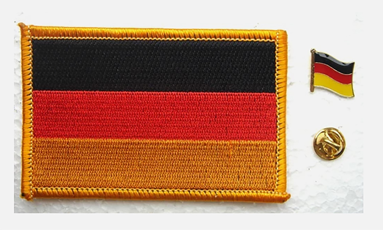 Germany National Flag Pin and Patch Embroidery Germany National Flag Pin and Patch Embroidery