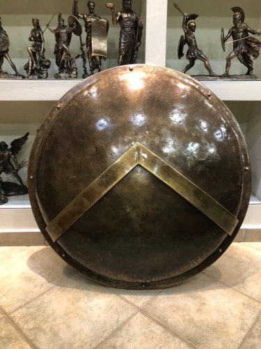 Medieval Spartan Round Shield 300 Spartan Steel Shield Greek King Leonidas Medieval Spartan Round Shield 300 Spartan Steel Shield Greek King Leonidas