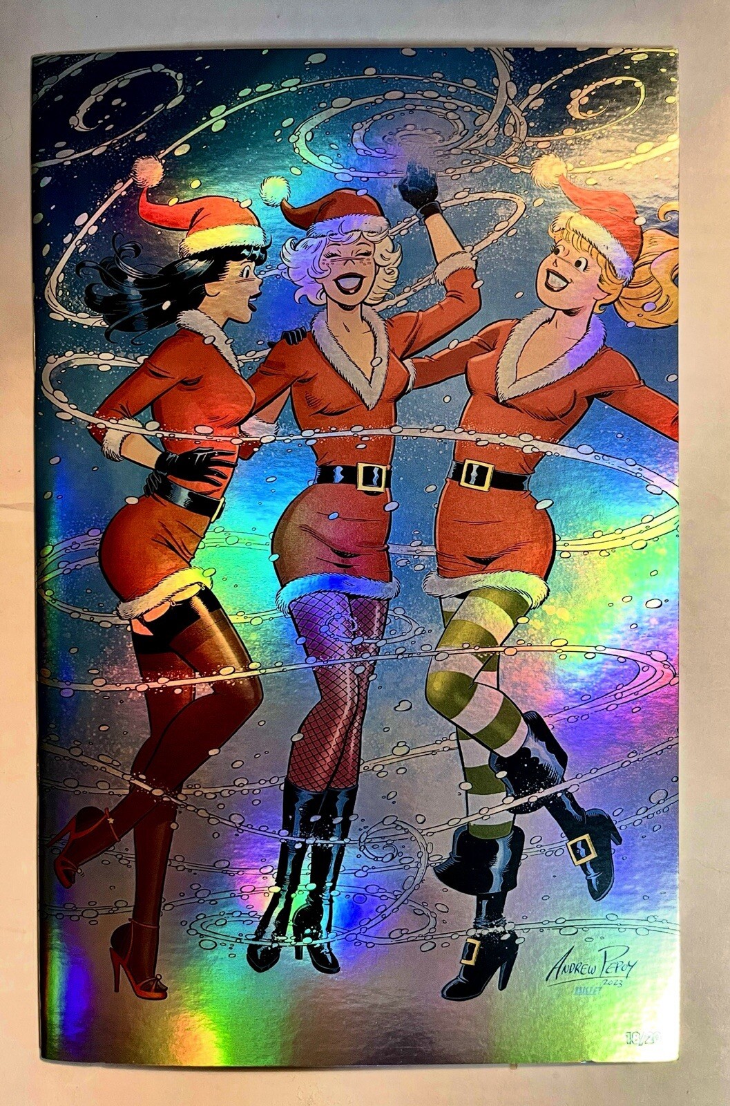 Archie’s Christmas Spectacular 2023 Andrew Pepoy Foil Virgin Ltd 20 18/20