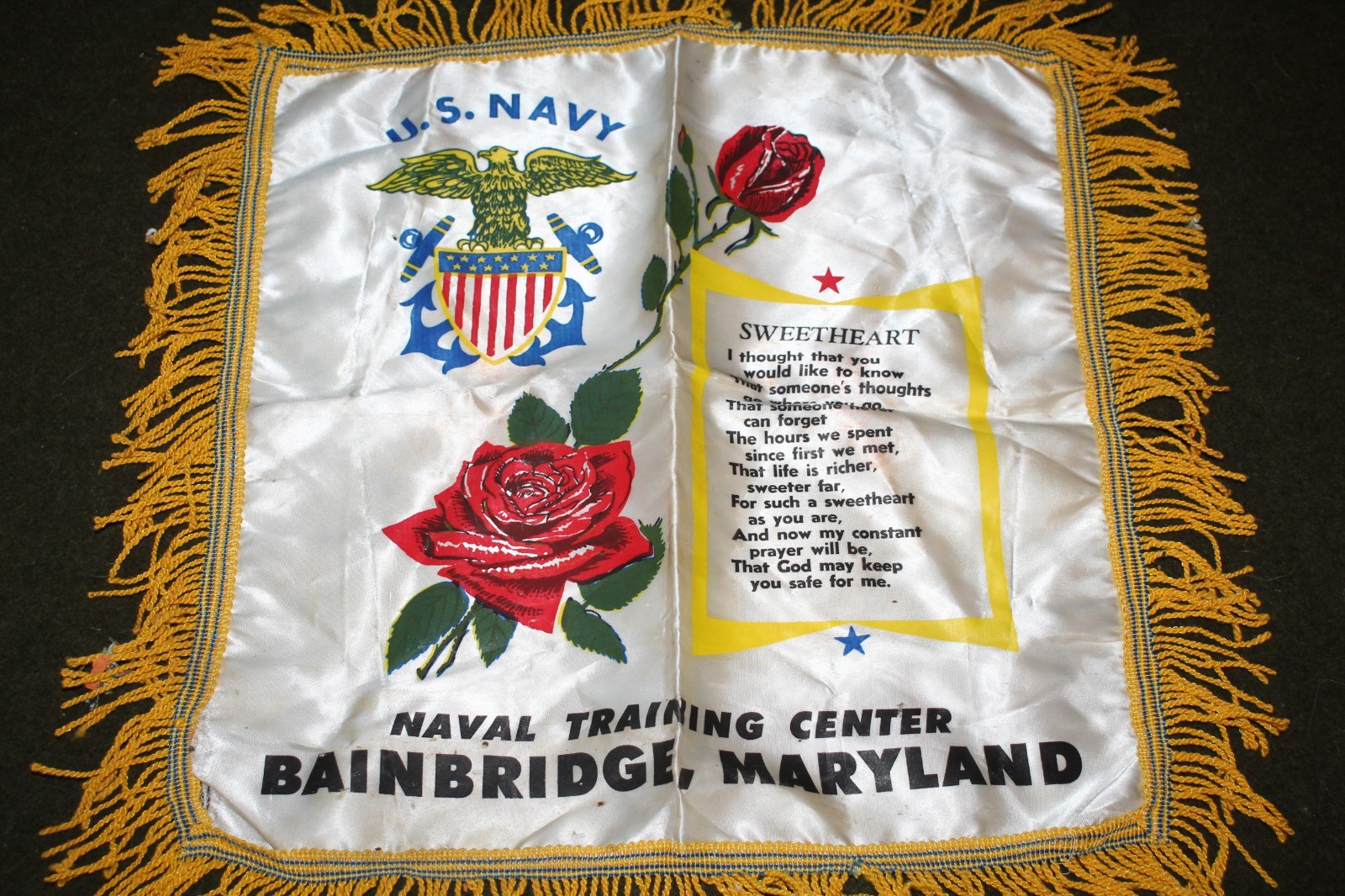 Original 1960's U.S. Naval Training Center Bainbridge Original 1960's U.S. Naval Training Center Bainbridge