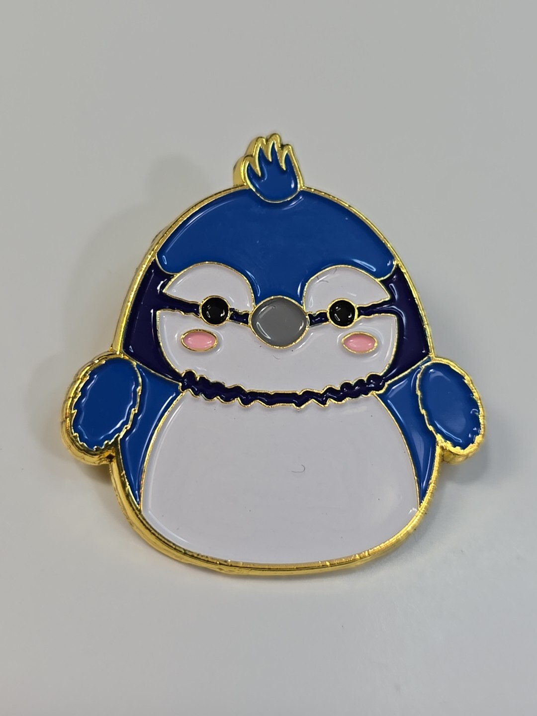 Squishmellow Babs The Blue Jay Lapel Pin