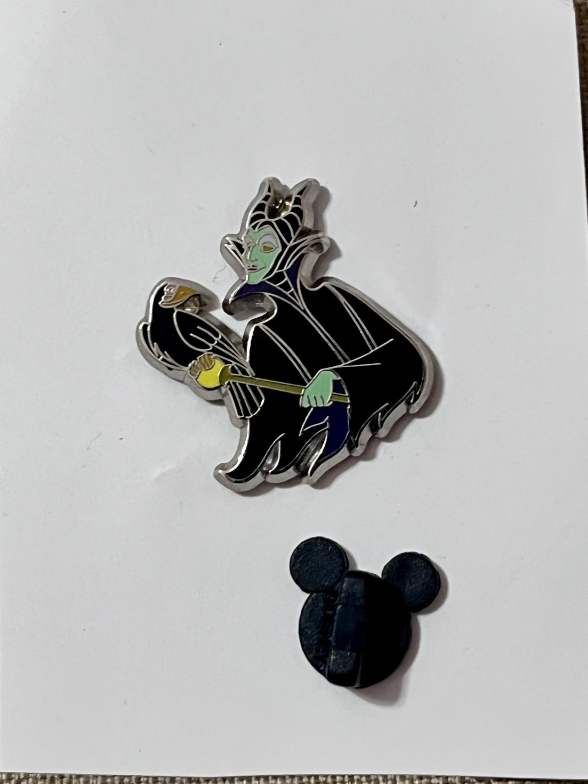 VILLAINS & SIDEKICKS Maleficent & Diablo Disney pin 