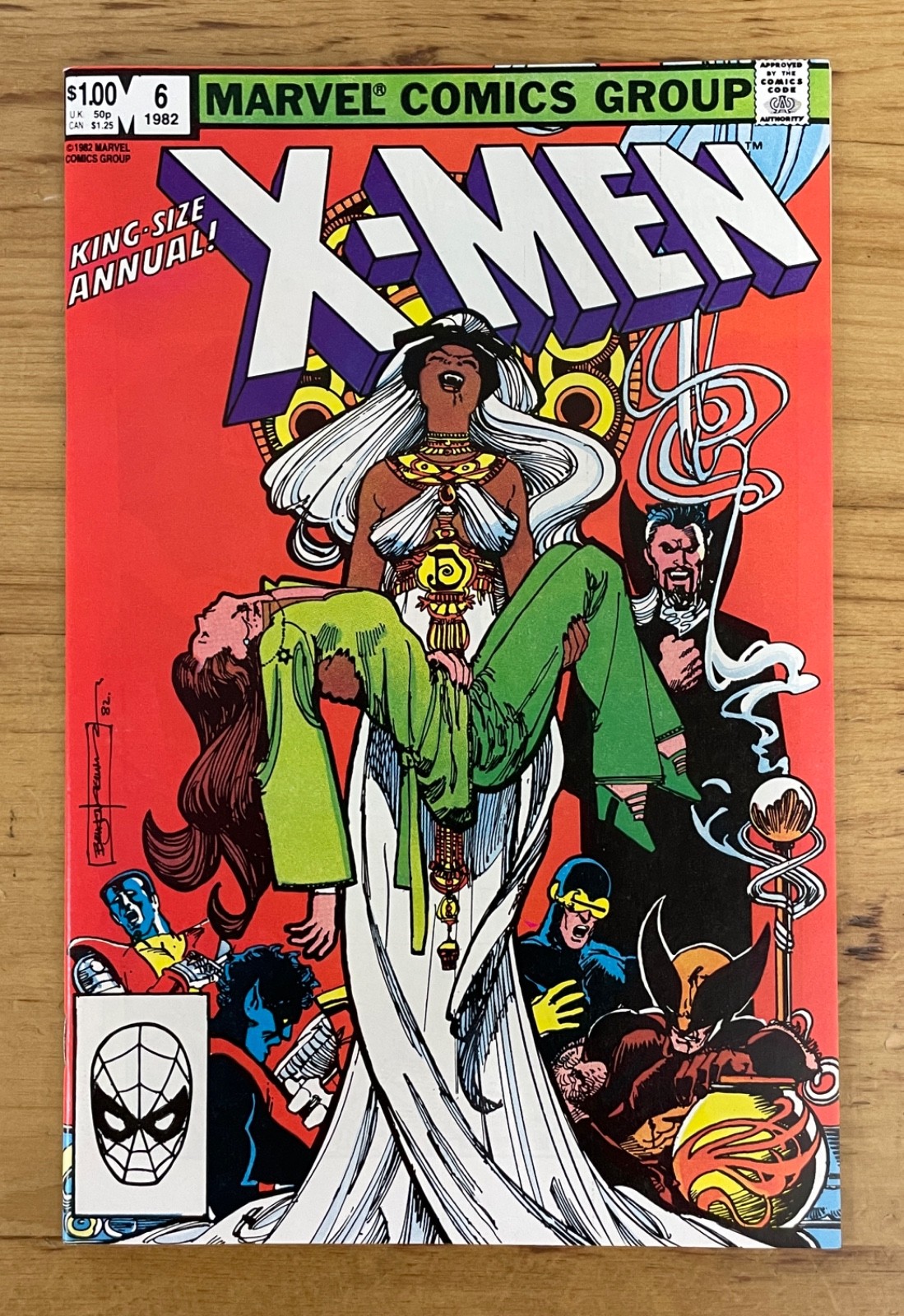 THE X-MEN ANNUAL #6 ~ MARVEL COMICS 1982 NM