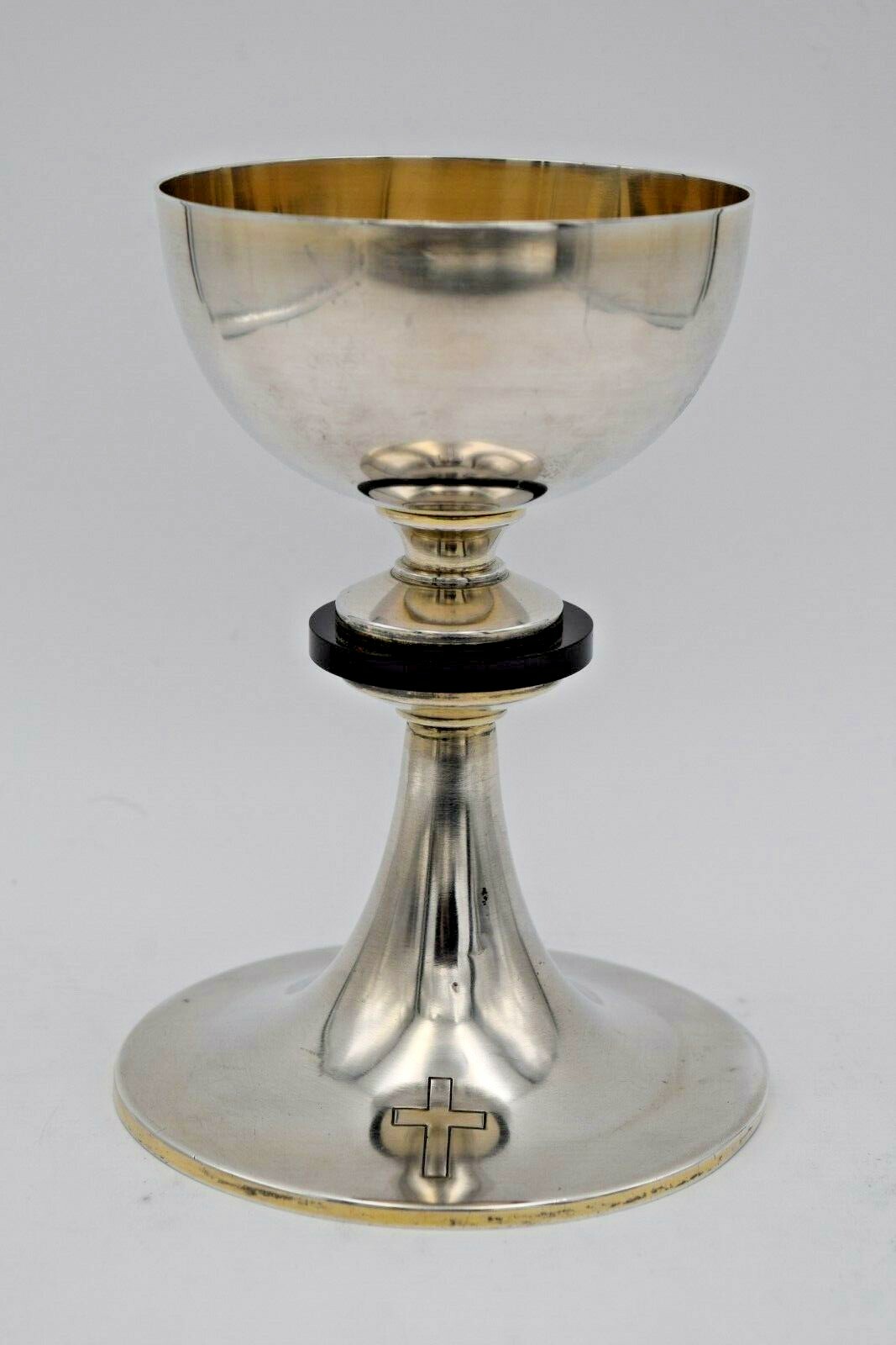 Nice Antique Chalice - All French Silver - Hand Made  (CU791)