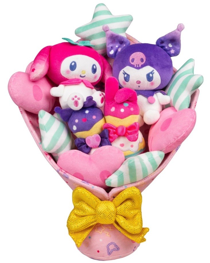 Sanrio Kuromi and My Melody Anniversary Plush Bouquet 50th and 20th NEW Sealed Sanrio Kuromi and My Melody Anniversary Plush Bouquet 50th and 20th NEW Sealed