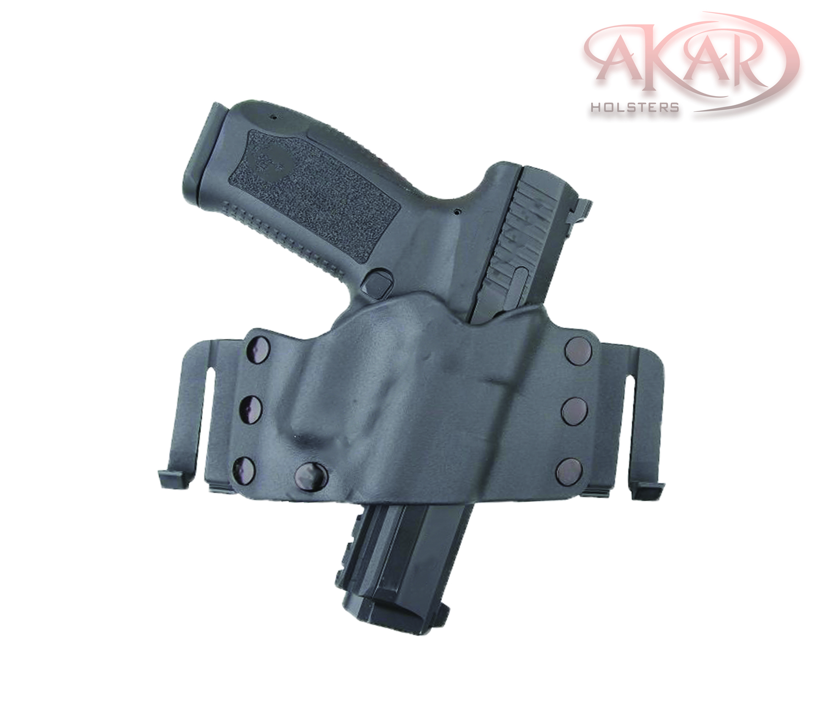 Akar Scorpion OWB Kydex Gun Holster W/Quick Belt Clips Fits GLOCK30 Akar Scorpion OWB Kydex Gun Holster W/Quick Belt Clips Fits GLOCK30