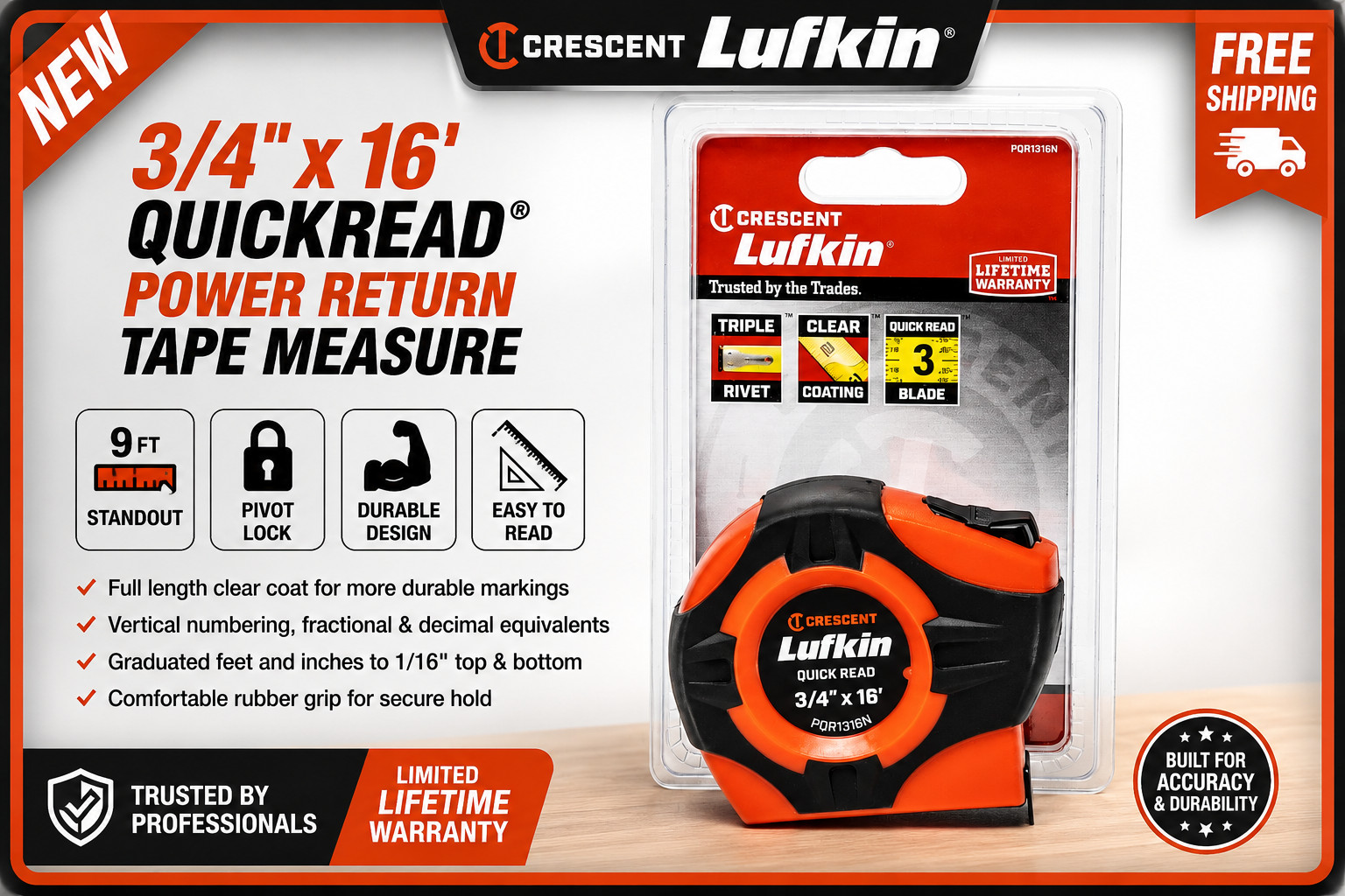 Crescent Lufkin 3/4