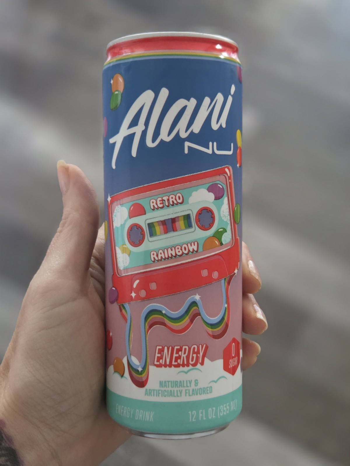 1 Alani Nu Retro Rainbow Energy Drink Rare Hard To Find expired discontinued