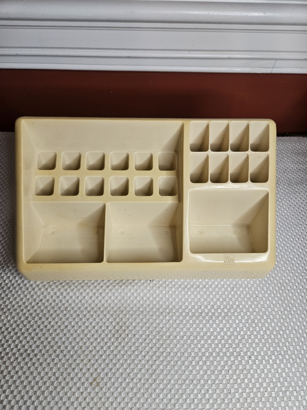 Vintage 70s Burtch Barone Vanity Organizer - Retro Space Age Decor MCM Space Age Vintage 70s Burtch Barone Vanity Organizer - Retro Space Age Decor MCM Space Age