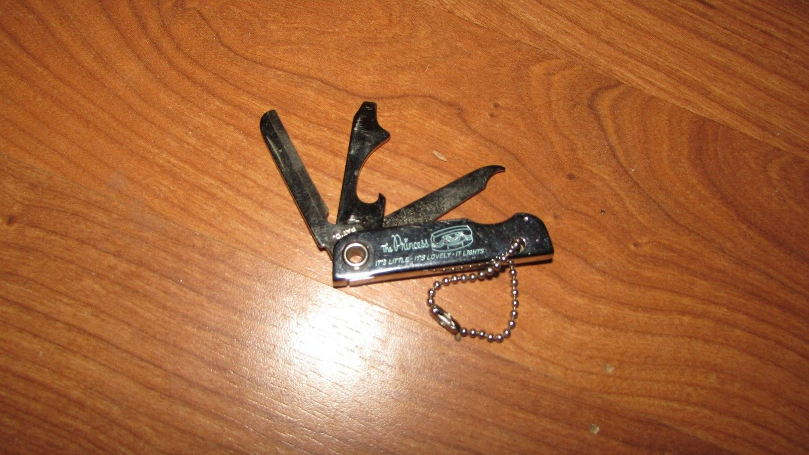 VTG Mini Keychain multi-tool pocket knife The Princess Rotary Phone advertising