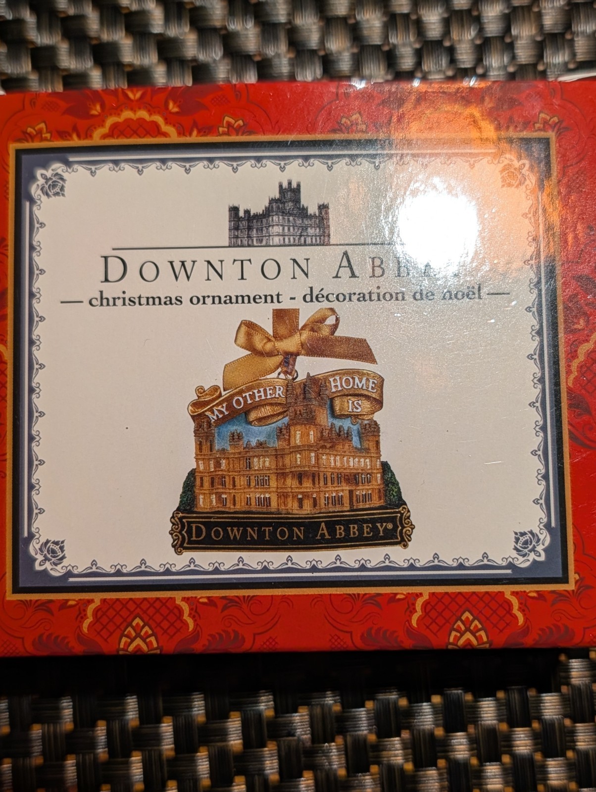 Downton Abbey Christmas Ornament Highclere Castle Kurt S. Adler NIB 2013 DA2132
