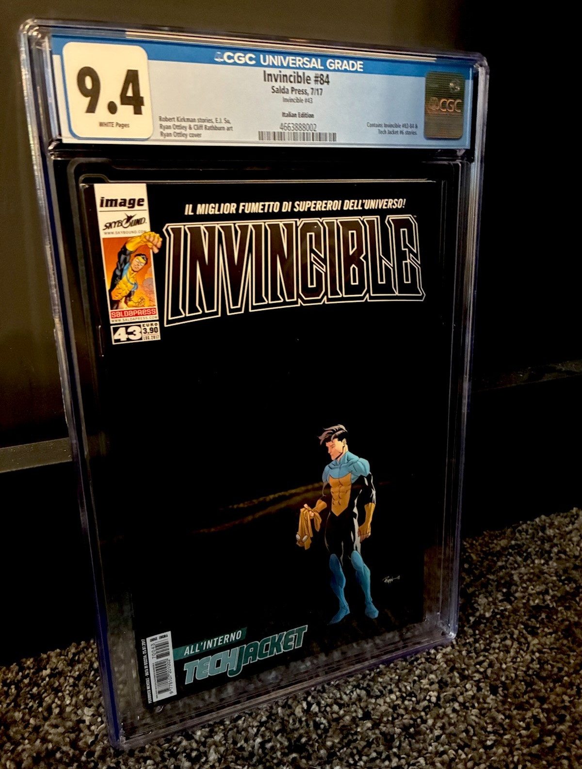 Invincible #84 Salda Press Italian Variant CGC 9.4 2017 Kirkman