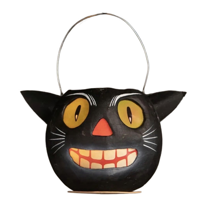 Bethany Lowe Vintage Cat Bucket Small TL4362