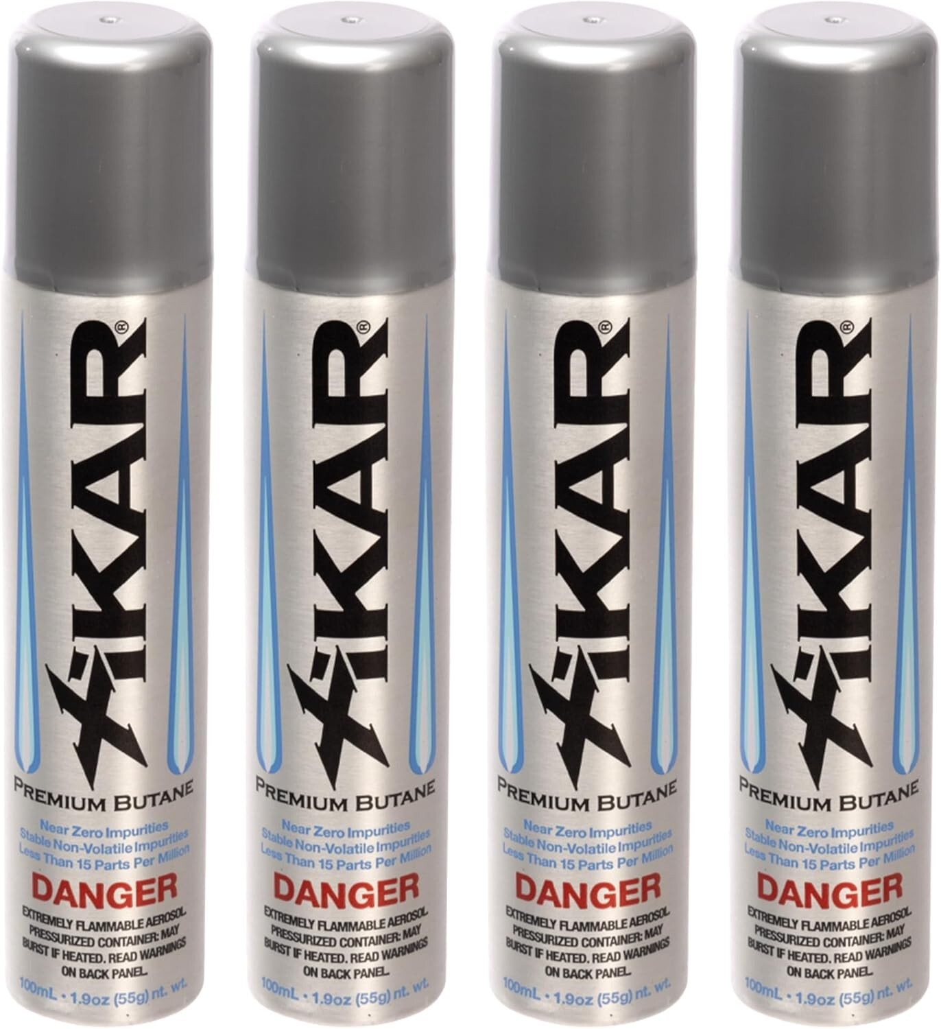 Xikar PUROFINE Premium Butane Fuel Refill with 0 Impurities, 1.9oz (100ml) - 4PK Xikar PUROFINE Premium Butane Fuel Refill with 0 Impurities, 1.9oz (100ml) - 4PK