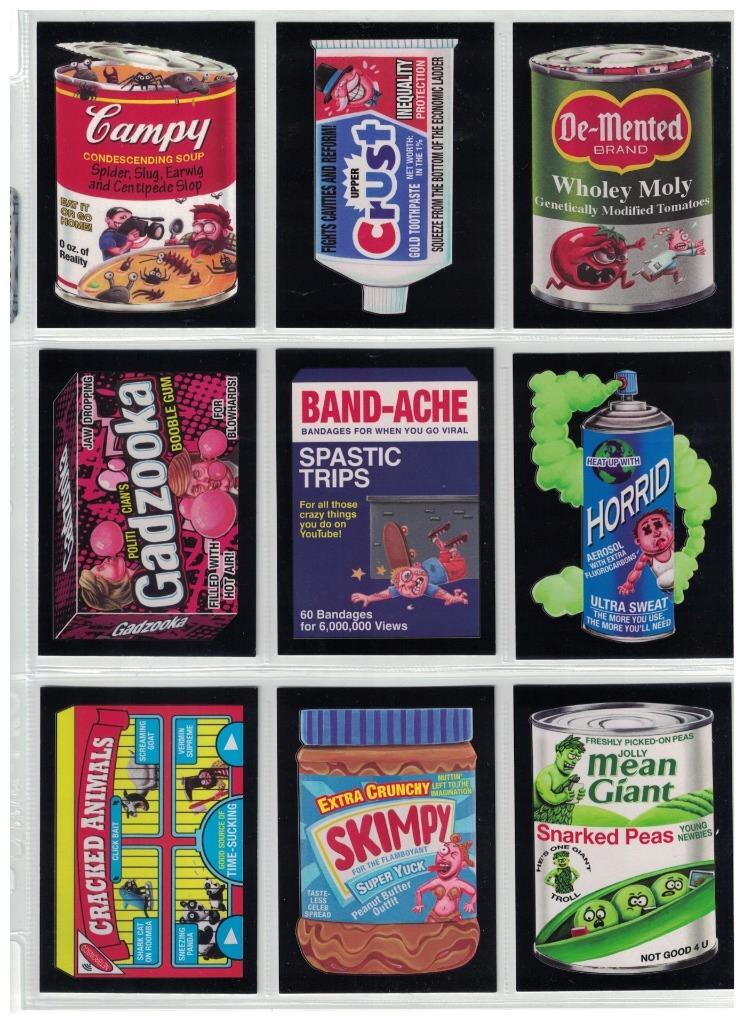 2017 TOPPS WACKY PACKAGES 50th ANNIVERSARY COMPLETE SET OF 90 CARDS WACKY PACKS 2017 TOPPS WACKY PACKAGES 50th ANNIVERSARY COMPLETE SET OF 90 CARDS WACKY PACKS